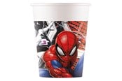 Leketøy - Globos Paper Cups 200ml Spiderman World of Web - 8 pcs. - 97315
