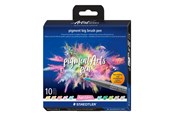 Skrive- & Tegneverktøy - Staedtler Pigment Brush pen big pastel 10 pcs. - 373 C10-2