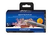 Skrive- & Tegneverktøy - Staedtler pigment big brush pen Portrait 5pcs - 373 C5-2