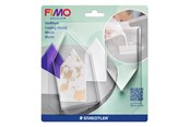 Hobbyartikler - Staedtler FIMO casting mould houses - 8742 58
