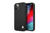 Mobil - Deksel og etui - BMW Leather Deboss Case for iPhone 12 Pro Max - Black - 3666339010768