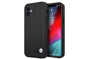 Mobil - Deksel og etui - BMW Leather Deboss case for iPhone 12 mini - black - 3666339010744