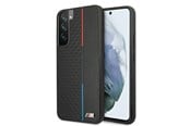 Mobil - Deksel og etui - BMW M Collection Triangles Case for Samsung Galaxy S22+ - Black - 3666339043308