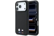 Mobil - Deksel og etui - BMW M Quadrille Kevlar Tricolor & Metal Logo MagSafe Case for iPhone 17 Pro Max / 18 Pro Max - Black - 3666339669041