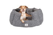 Hund - Chill Kuzzi FIR rund seng grå L - 380586