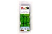 Hund - PawZ Pawz hundesko, Tiny, 2,5 cm, lysegrønn 12 stk - 278082