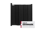 Babyutstyr - BabyDan Guard Me sikkerhedsgitter Sort 55-89 cm - 500354