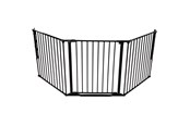 Babyutstyr - BabyDan Flex StepFree L Safety Gate black - 501643