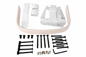 Babyutstyr - BabyDan Waist Bar kit for DanChair White Wash - 501633