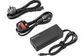 Bærbar PC - Lader - Sandberg USB-C AC Charger PD100W EU+UK - 100W | USB-C PD | Fixed Cable | EU/UK Plugs - 135-84