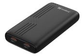 Bærbar PC - Lader - Sandberg 4in1 TravelCharger 65W - Dual USB-C | World Adapters - 441-77