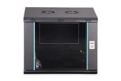 Rackskap - DIGITUS DN-37105 - 9U Wall-Mounted Cabinet | 600x450mm | Glass Door | Unmounted - DN-37105