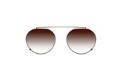 VR-tilbehør - Even Realities G2A Sun Visor with Case - Brown - Even G2 Clip A-Brown