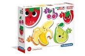 Puslespill - Clementoni Puzzle My first Fruits 2-3-4-5 pieces 2D Puslespill - 20815