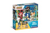 Puslespill - Clementoni Puzzle Square Box - Sonic 4 180 pieces 2D Puslespill - 29799