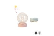 Dukker, Bamser & Utstyr - Micki Lundby gulvlampe og spotlight med lys. Bruker 2x CR2032-batterier (ikke inkludert); 15-minutters automatisk avstenging. - 18400
