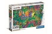 Puslespill - Clementoni Puzzle Mordillo The Painter Compact Box 1500 pieces 2D Puslespill - 31737