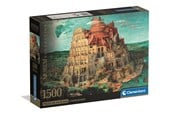 Puslespill - Clementoni Puzzle Museum Babel Tower Compact Box 1500 pieces 2D Puslespill - 31738
