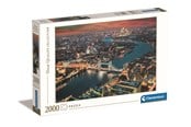 Puslespill - Clementoni Puzzle HQC London Aerial View 2000 pieces 2D Puslespill - 32082
