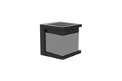 Lamper - Philips Diara utendørs vegglampe, 3,8 W, svart - 929004704001