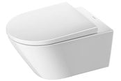 Toaletter, toalettseter, bidéer og reservedeler - Duravit D-Neo vegghengt toalettpakke, inkl. toalettsete - 45770900A1