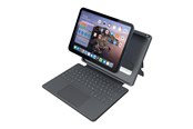 Tastatur - Deqster Touch PLUS - keyboard and folio - Tastatur & Foliosett - Sveitsisk - Grå - 90-2000130