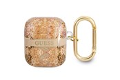 Mobil - Andre tilbehør - GUESS GUA2HHFLD AirPods cover gold/gold Paisley Strap Collection - 3666339041892