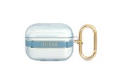Mobil - Andre tilbehør - GUESS GUAPHHTSB AirPods Pro cover blue/blue Strap Collection - 3666339047115