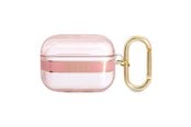 Mobil - Andre tilbehør - GUESS GUAPHHTSP AirPods Pro cover pink/pink Strap Collection - 3666339047085