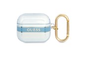 Mobil - Andre tilbehør - GUESS GUA3HHTSB AirPods 3 cover blue/blue Strap Collection - 3666339047122