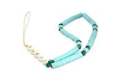 Mobil - Andre tilbehør - GUESS pendant GUSTPEARP Phone Strap blue/blue Heishi Beads - 3666339048327