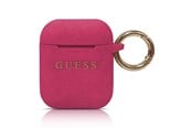 Mobil - Andre tilbehør - GUESS GUACCSILGLFU AirPods cover fuchsia / fuchsia Silicone Glitter - 3700740463819