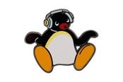 Reklameartikler - FaNaTtik - Pingu - Limited Edition Headphones Pin Badge - Pin/Merke - M-PGU01