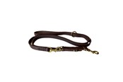 Hund - Timely TEXAS Dressurline Mørkebrun 20 mm. / 220 cm. - 5907784875198