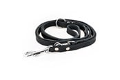 Hund - Timely PRAG Dressurline Svart 20 mm. / 220 cm. - 5907784877468