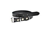 Hund - Timely PRAG Halsbånd Sort 20 mm. / 50 cm. - 5907784897107