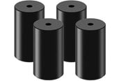 Kabinett-tilbehør - Ssupd Meshroom Aluminum Feet - 3CM - Black - SSU-ACC-AF-3-BK