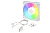 Kabinettvifte - Arctic BioniX P14 A-RGB - Kabinettvifte - 140mm - Hvit med RGB-lys - ACFAN00340A