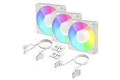 Kabinettvifte - Arctic BioniX P14 A-RGB - 3pack - Kabinettvifte - 140mm - Hvit med RGB-lys - ACFAN00342A