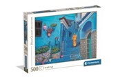 Puslespill - Clementoni Puzzle HQC Blue Street of Chefchaouen 2026 500 pieces 2D Puslespill - 35616