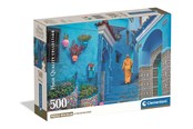 Puslespill - Clementoni Puzzle HQC Blue Street of Chefchaouen 2026 - Compact 500 pieces 2D Puslespill - 35621