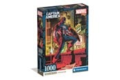 Puslespill - Clementoni Puzzle HQC Marvel Captain America 1000 pieces 2D Puslespill - 37049