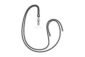 USB - FIXED Neck Cable USB-C/C PD 60W - 1.6m - Black - FIXDN-BK