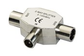 Kabelordner/Kabelstrømpe - Deltaco - splitter for radio - 2-way fully shielded - R00150040