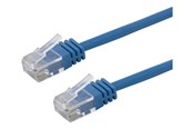 Nettverkskabel - Deltaco patch cable - 50 cm - blue - Blå - TP-605B-SLIM
