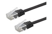 Nettverkskabel - Deltaco patch cable - 20 m - black - Svart - TP-620S-SLIM