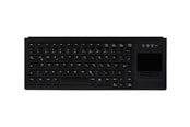 Tastatur - Cherry Contour Active Key Industrial AK-4400-GU - keyboard - low profile compact - with trackpad - QWERTY - Pan Nordic - black Input Device - Tastatur - Nordisk - Svart - AK-4400-GU-B/NOR
