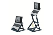 Ergonomi - Leitz Ergo 2-i-1 hev-/senk laptopstativ for skrivebord - 65890089