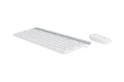 Tastatur - Logitech Slim Wireless Combo MK470 - Tastatur & Mussett - Spansk - Hvit - 920-009199