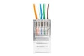 Nettverkskabel - Lanberg network connector - Transparent - PLU-5000EZ